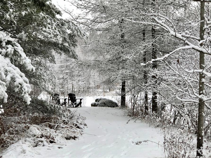 Le Domaine en hiver (&copy;Jolivent)