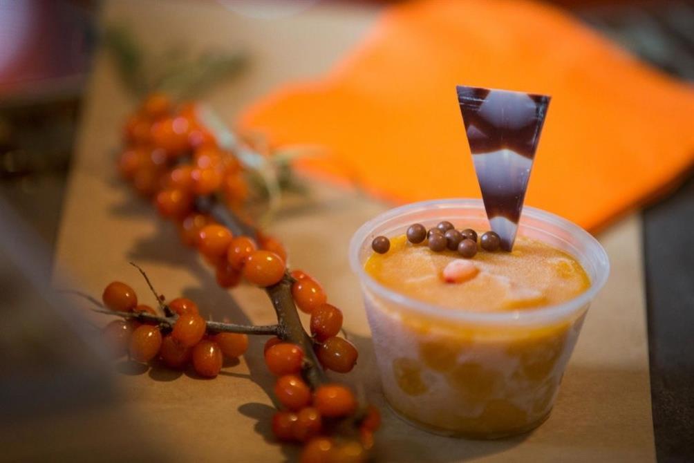 Sorbet d'argousier (&copy;Jardins Zones Orange)