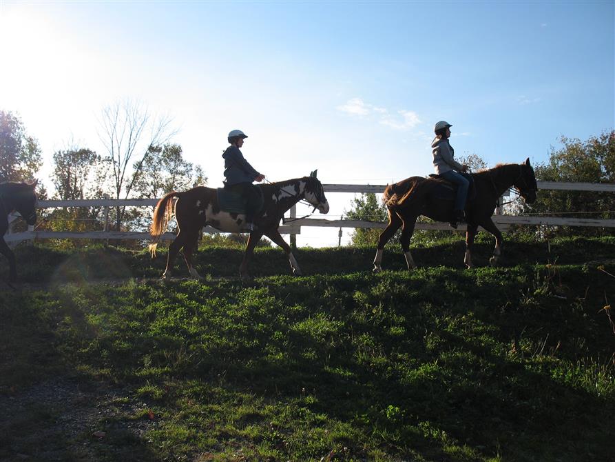 Randonnée à cheval (&copy;Centre Equestre Robidas)