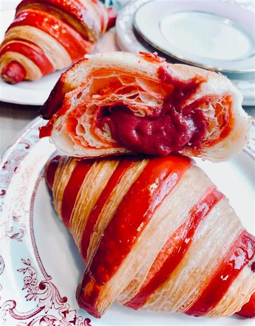 Bicolore Framboise (&copy;Myléne Pelchat - Les Vraies Richesses )