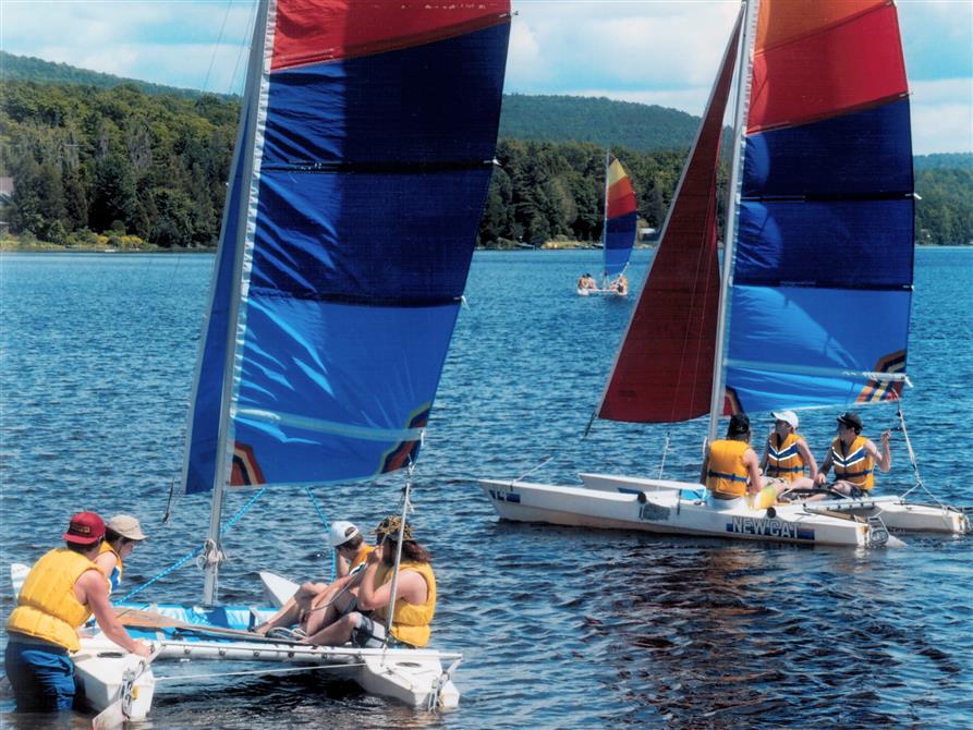 La voile (&copy;Camp Claret)