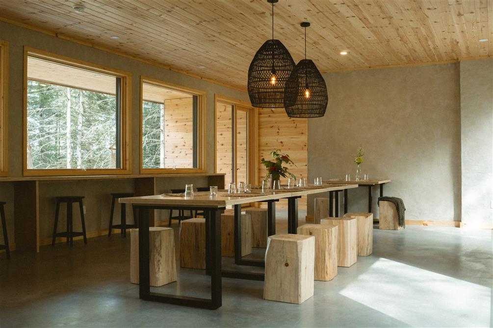 Pavillon commun MAISON FORÊT Salle à manger (&copy;Coconutlulaby)